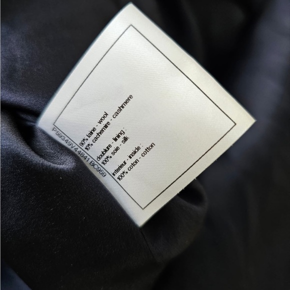 Chanel Wool Navy coat - Picture 14 of 15